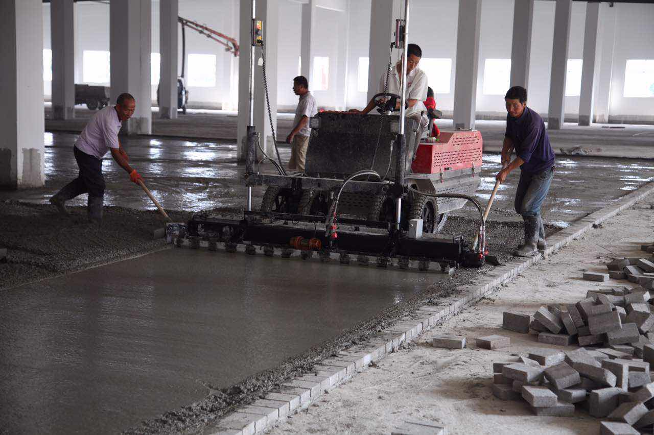 Super Flat Laser Concrete Screed Machine